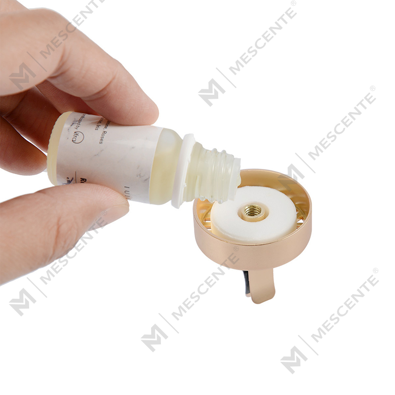 Klip ventilasi penyebar parfum minyak esensial gantung mobil mewah M&Scent