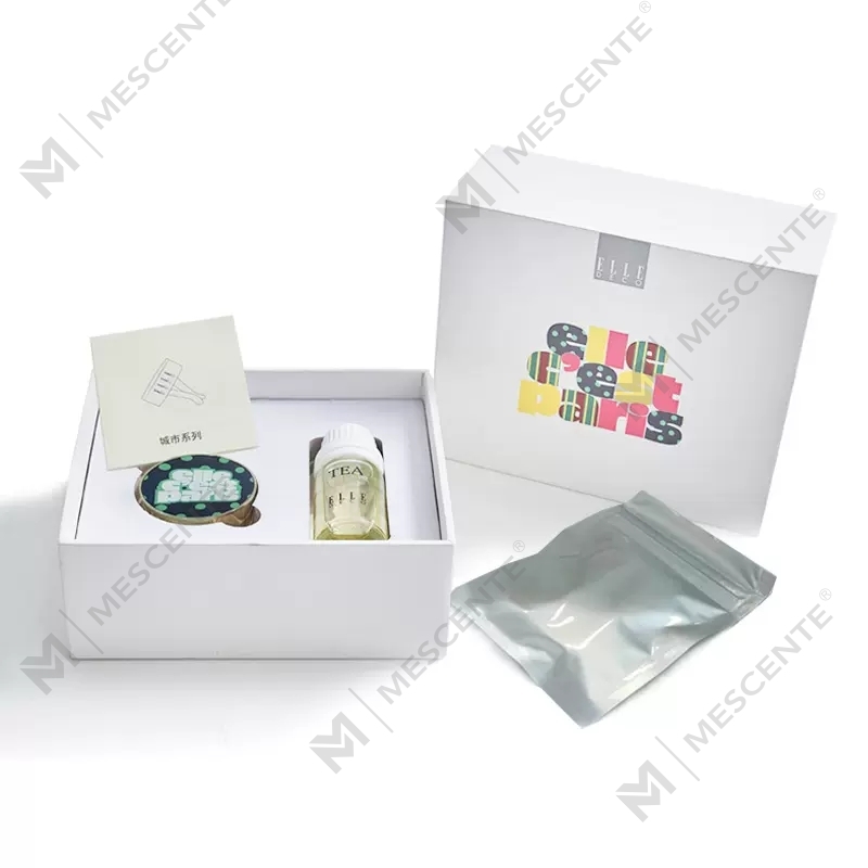 Penyebar pengharum mobil parfum cair mewah M&Scent dengan liontin klip gantung