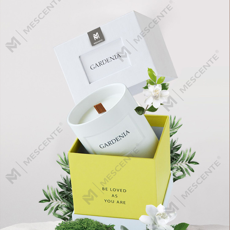 M&Scent grosir stoples kaca wewangian rumah mewah kustom lilin lilin kedelai beraroma