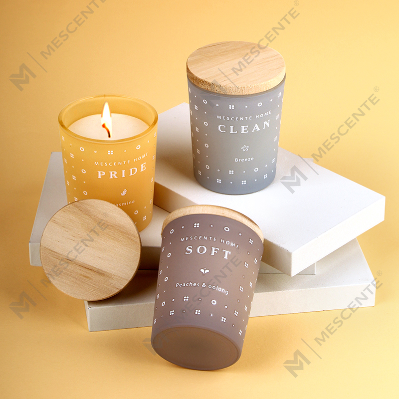 M23352 3 Pak Set Lilin Beraroma Aromaterapi Lilin Kedelai Rumah Tangga