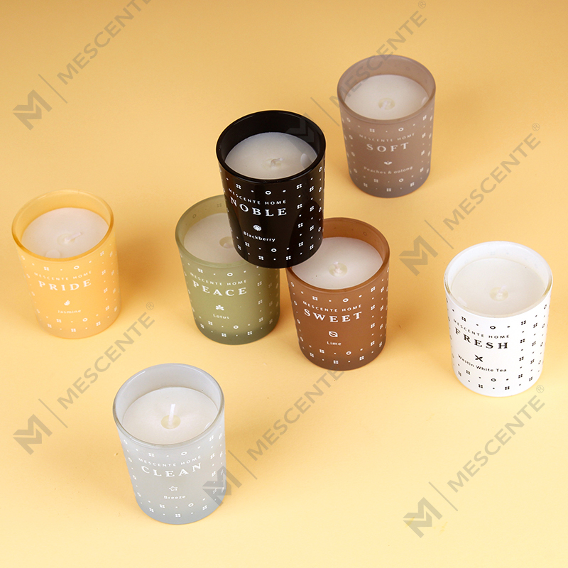 M23352 3 Pak Set Lilin Beraroma Aromaterapi Lilin Kedelai Rumah Tangga
