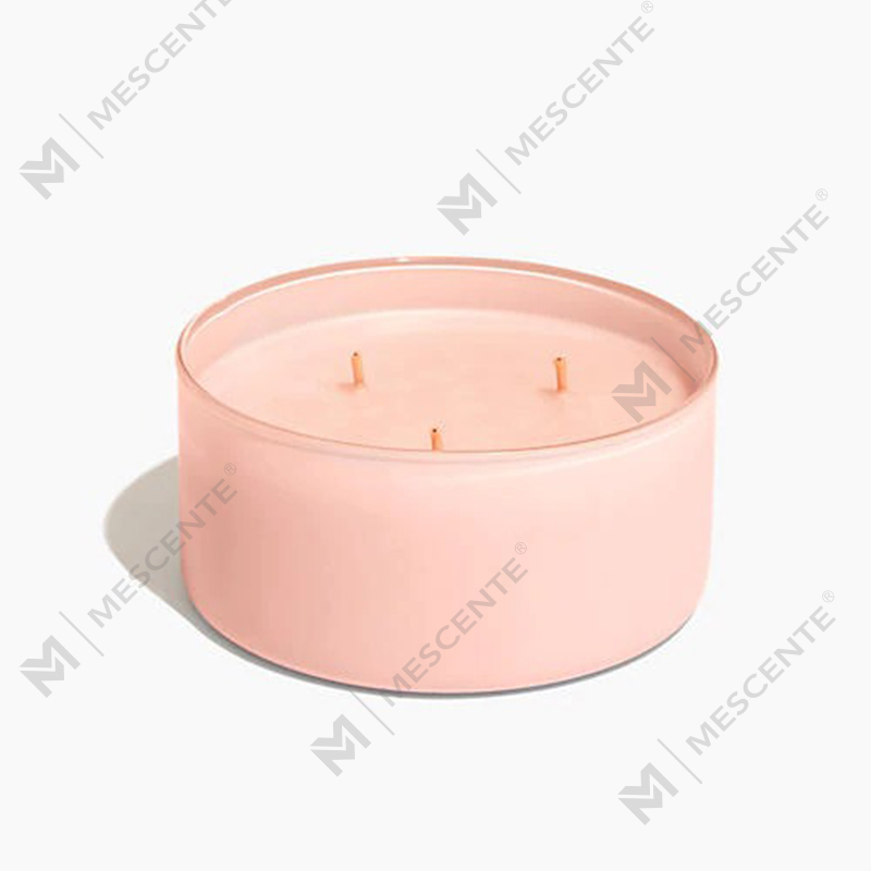 M&S cent Lilin Wangi 3 Sumbu Besar Mewah Dengan Tutup Kayu