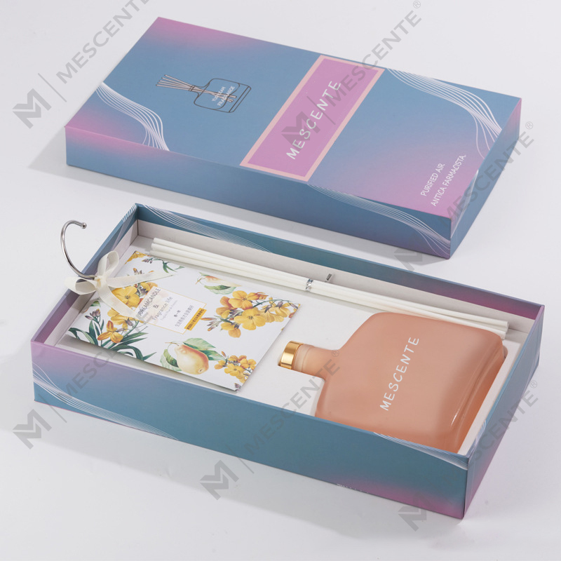 Set Kado Penyebar Lilin dan Buluh, Penyebar Aroma Lilin Beraroma