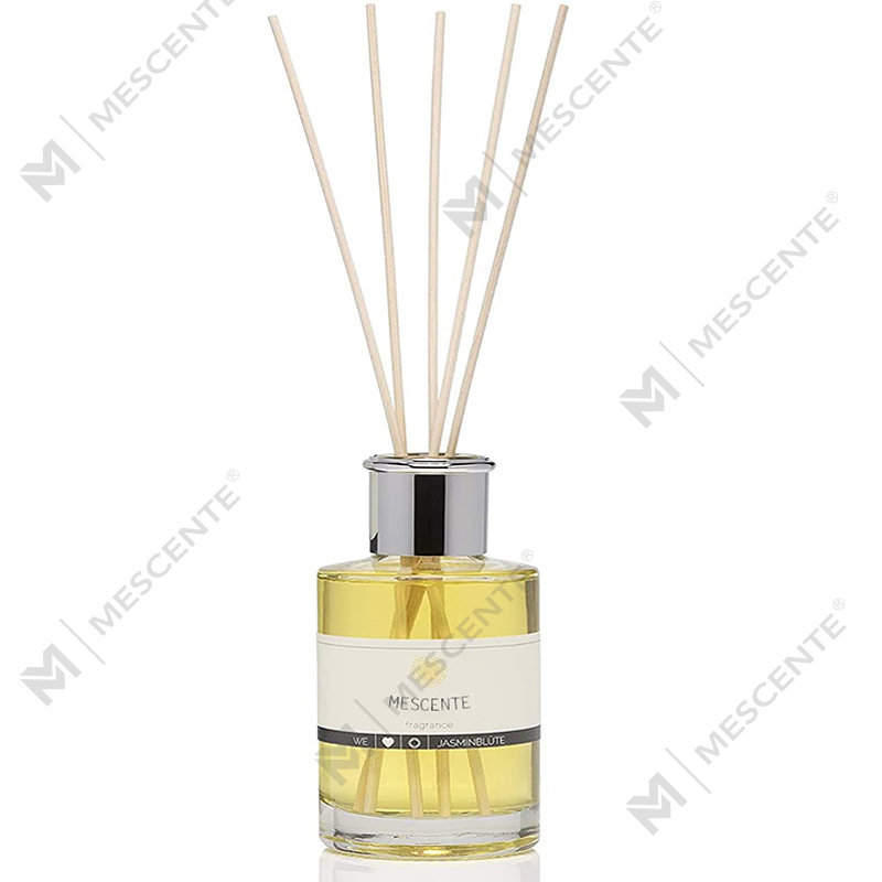 M&Scent Mewah Kustom Bunga Botol Besar Label Pribadi Diffuser Buluh Cair Dengan Kotak Hadiah