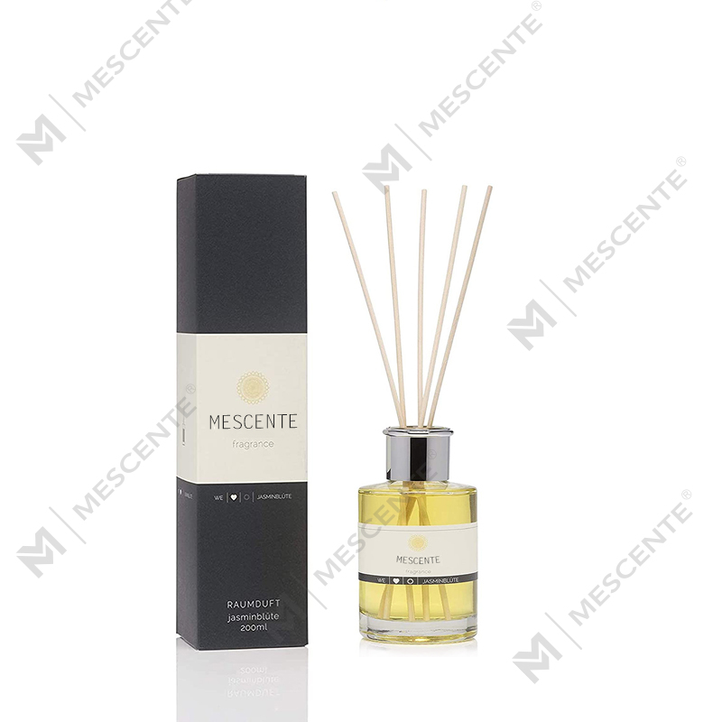 M&Scent Mewah Kustom Bunga Botol Besar Label Pribadi Diffuser Buluh Cair Dengan Kotak Hadiah
