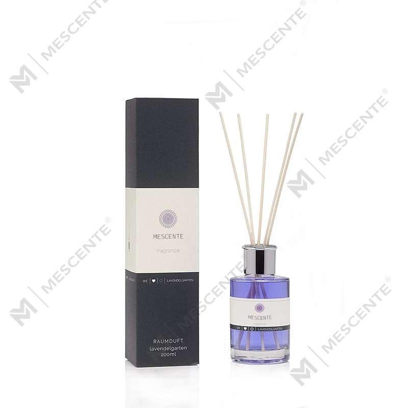 M&Scent Mewah Kustom Bunga Botol Besar Label Pribadi Diffuser Buluh Cair Dengan Kotak Hadiah