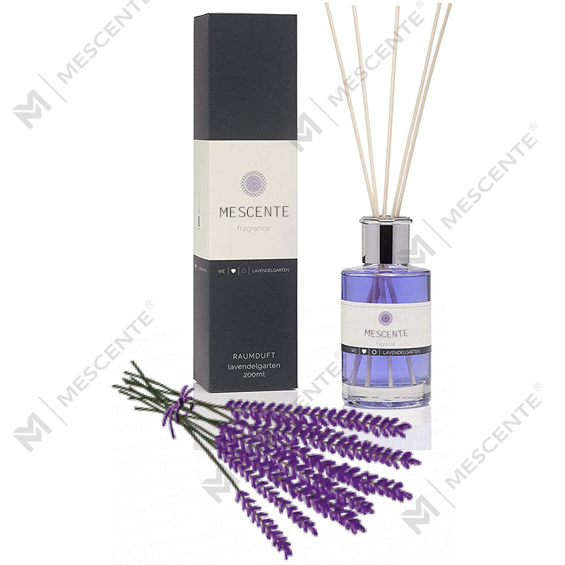 M&Scent Mewah Kustom Bunga Botol Besar Label Pribadi Diffuser Buluh Cair Dengan Kotak Hadiah