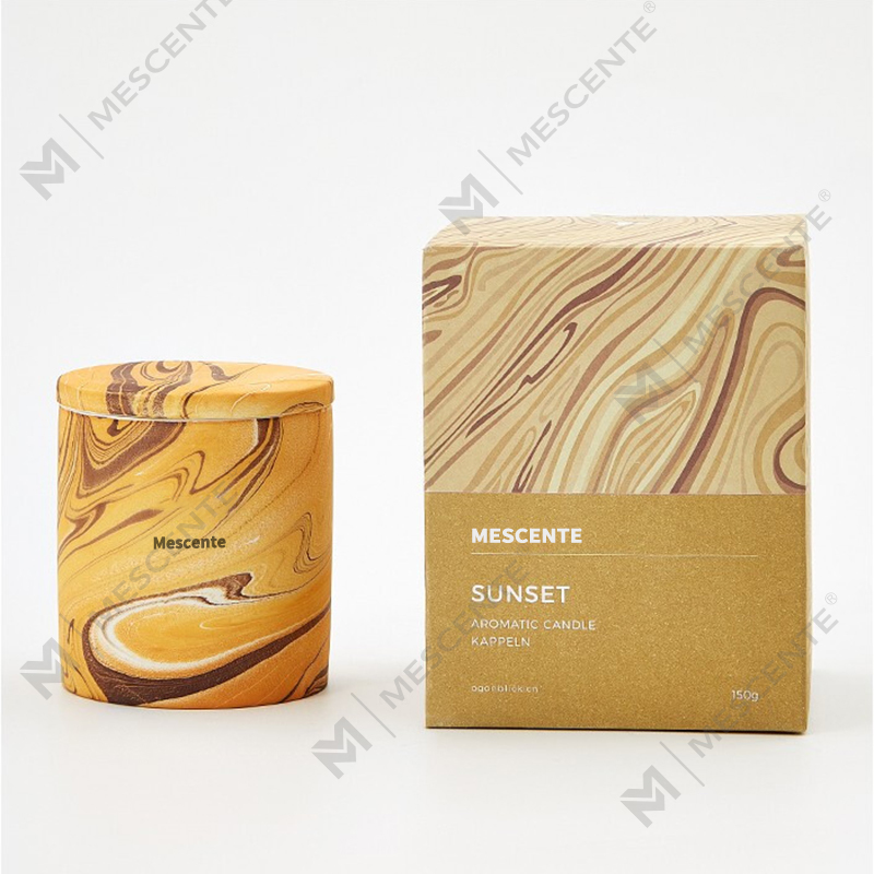 M&Scent Grosir Murah Disesuaikan Mewah Label Pribadi Pilar Lilin Kedelai Beraroma Lilin Aroma Sumbu Kayu