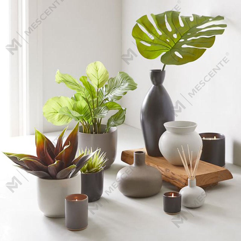Botol Keramik Kustom Home Fragrance Reed DiffuserA29224-1-Valuables