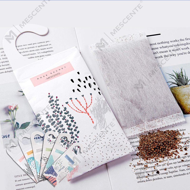 M&Scent Desain Baru Sesuaikan Tas Sachet Beraroma Gantung, Sachet Beraroma Lemari Pakaian