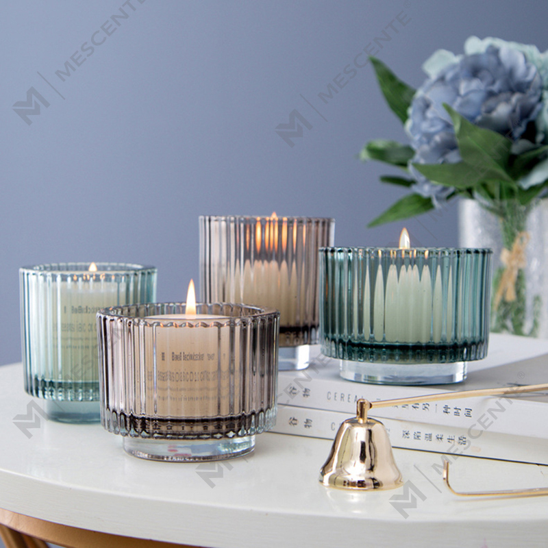 Tempat Lilin Kristal Kaca Dekorasi Mewah M&Scent, Tempat Lilin dalam Jumlah Besar