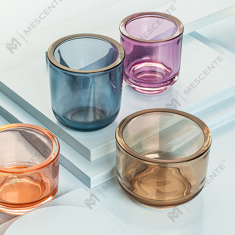 Kaca kristal dekoratif M&Scent Deluxe, tempat lilin dalam jumlah besar