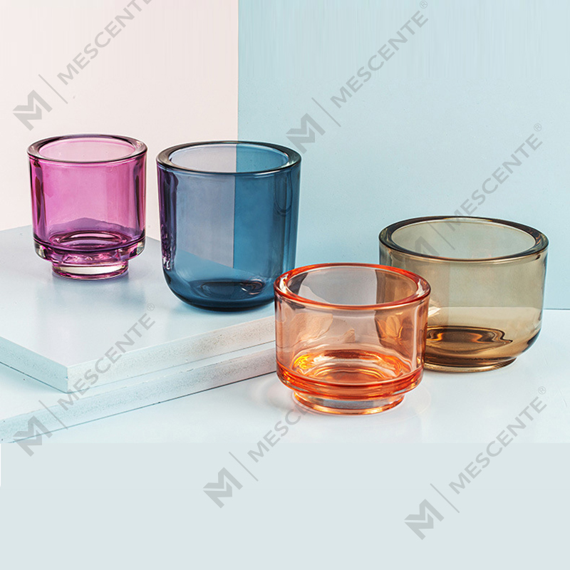 Kaca kristal dekoratif M&Scent Deluxe, tempat lilin dalam jumlah besar