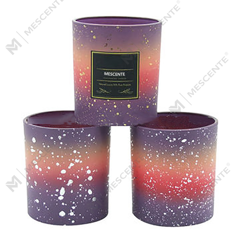 M&Scent Grosir Stoples Lilin Buram Kosong Kustom Untuk Pembuatan Lilin Dengan Tutup