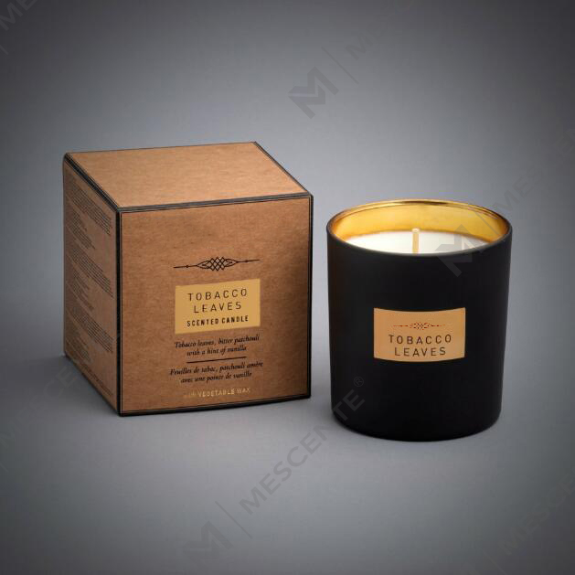 Lilin kedelai beraroma kaca cermin kapasitas besar 540g