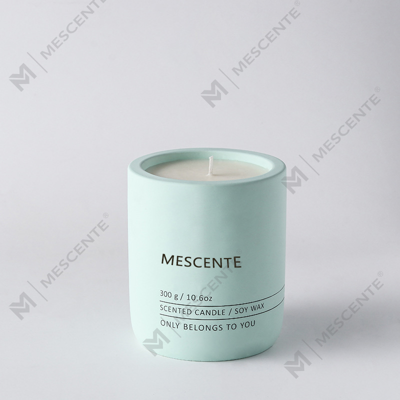 M&Scent Pijat Mewah Dekoratif yang Disesuaikan Label Pribadi Kristal Keramik Lilin Lilin Kedelai Beraroma Woodwick