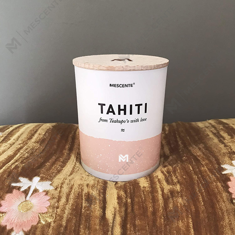 M&Scent Grosir Murah Mewah Label Pribadi Dekoratif Bunga Lilin Kedelai Beraroma Pilar Set Hadiah Lilin