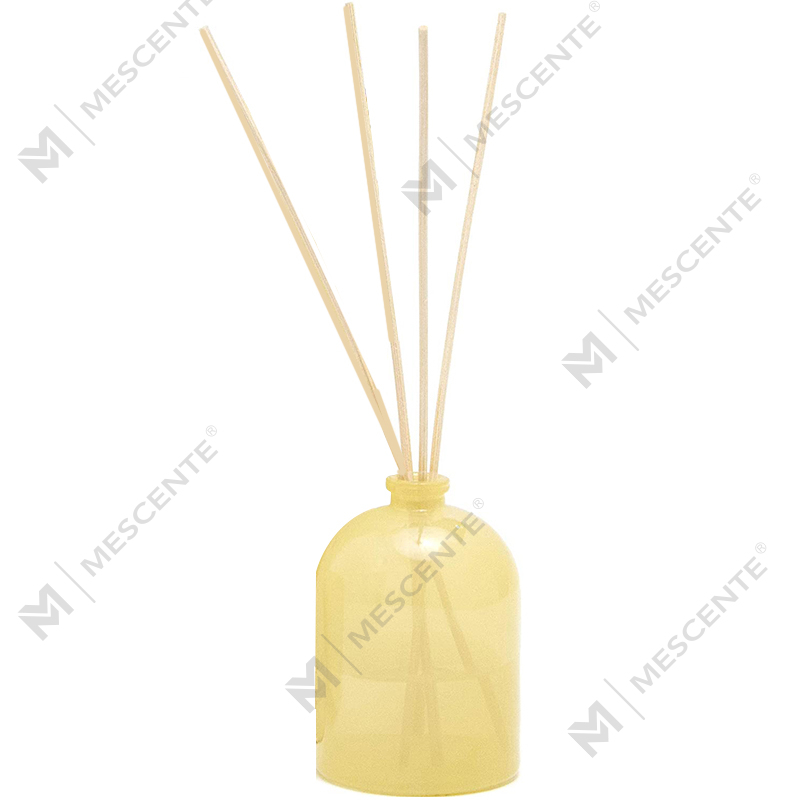 M&Scent Mewah Kustom Botol Kaca Rose Gold Besar Bunga Label Pribadi Diffuser Buluh Cair Dengan Kotak Hadiah