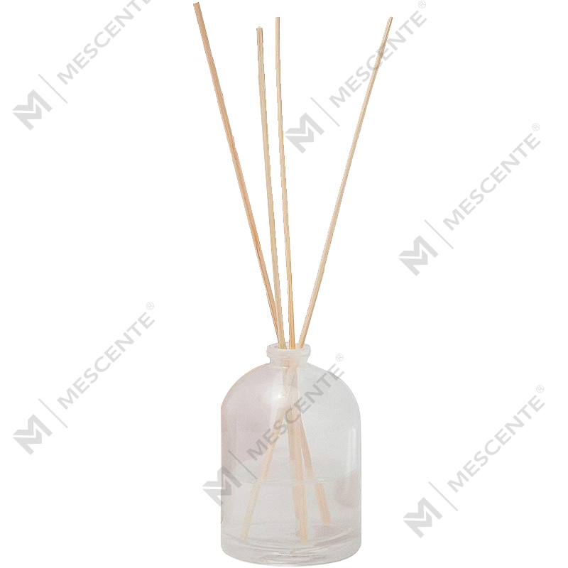M&Scent Mewah Kustom Botol Kaca Rose Gold Besar Bunga Label Pribadi Diffuser Buluh Cair Dengan Kotak Hadiah