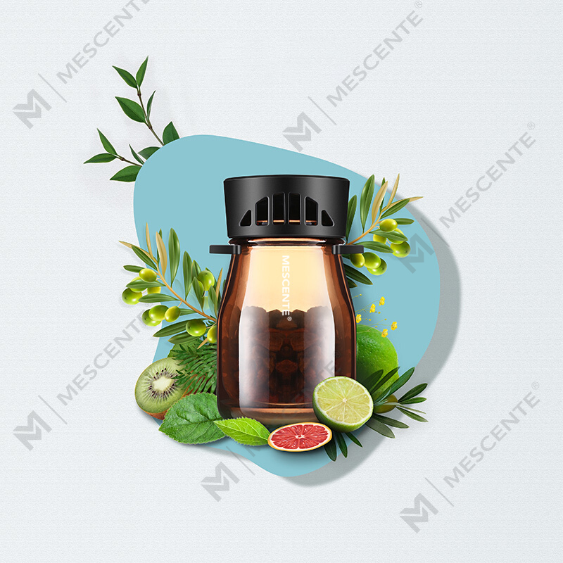 M&Scent Organic Custom Logo Mini Fragrance Botol Pengharum Udara Mobil, Pompa Udara Untuk Mobil
