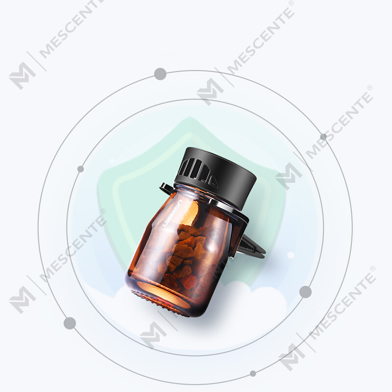 M&Scent Organic Custom Logo Mini Fragrance Botol Pengharum Udara Mobil, Pompa Udara Untuk Mobil