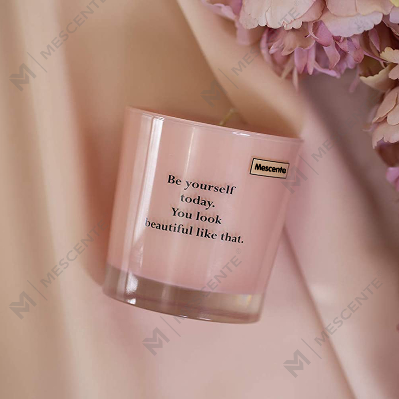 M&Scent Grosir Label Pribadi Toples Mewah Lilin Lilin Kedelai