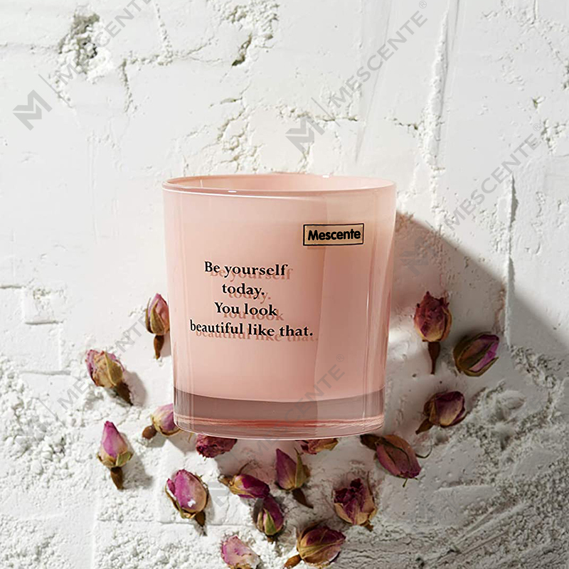 M&Scent Grosir Label Pribadi Toples Mewah Lilin Lilin Kedelai