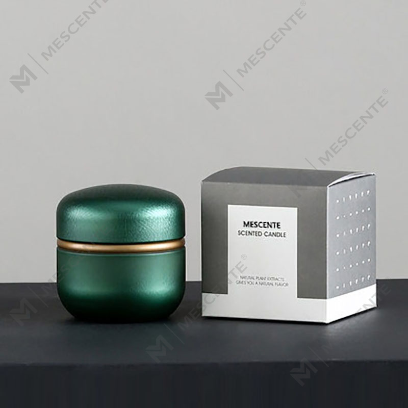 M&Scent Lilin Lilin Kedelai Beraroma Woodwick Label Pribadi Mewah Dekoratif yang Disesuaikan