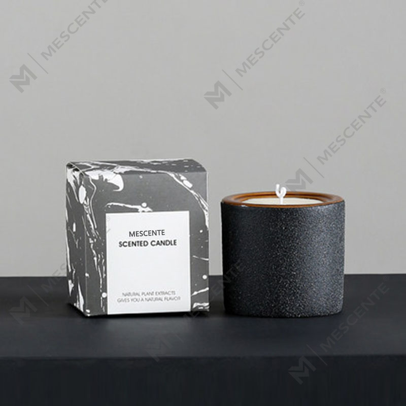 M&Scent Lilin Lilin Kedelai Beraroma Woodwick Label Pribadi Mewah Dekoratif yang Disesuaikan