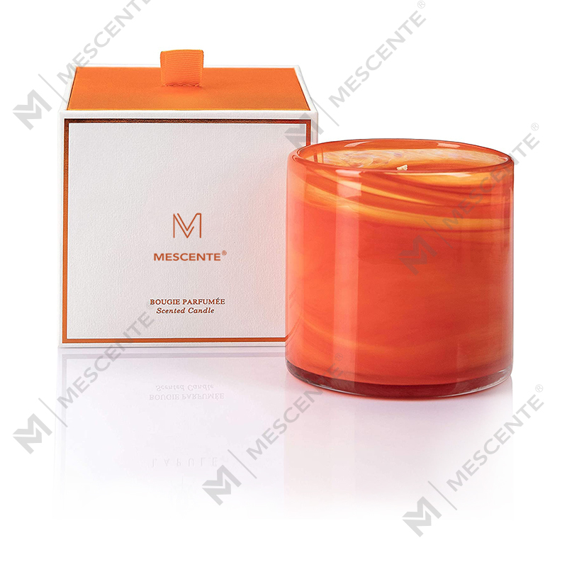 M&Scent Grosir Hadiah Lilin Beraroma Kuat Lavender Kopi Mewah Besar yang Disesuaikan Dalam Jumlah Besar