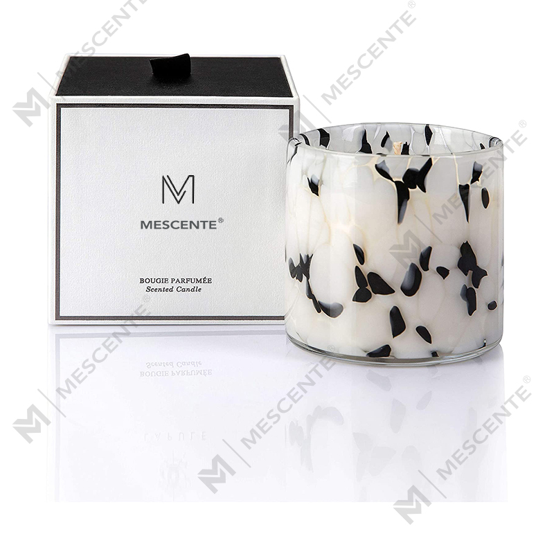 M&Scent Grosir Hadiah Lilin Beraroma Kuat Lavender Kopi Mewah Besar yang Disesuaikan Dalam Jumlah Besar