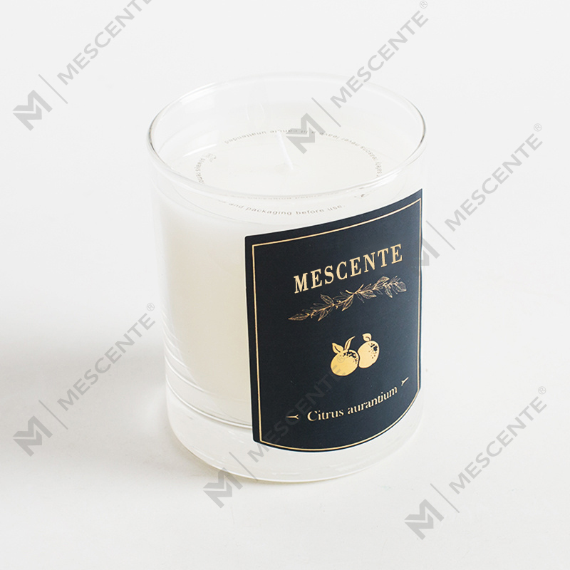M&Scent Pijat Mewah Dekoratif yang Disesuaikan Label Pribadi Lilin Lilin Kedelai Beraroma