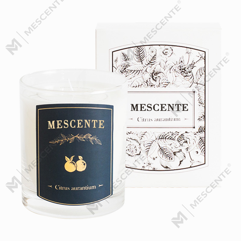 M&Scent Pijat Mewah Dekoratif yang Disesuaikan Label Pribadi Lilin Lilin Kedelai Beraroma