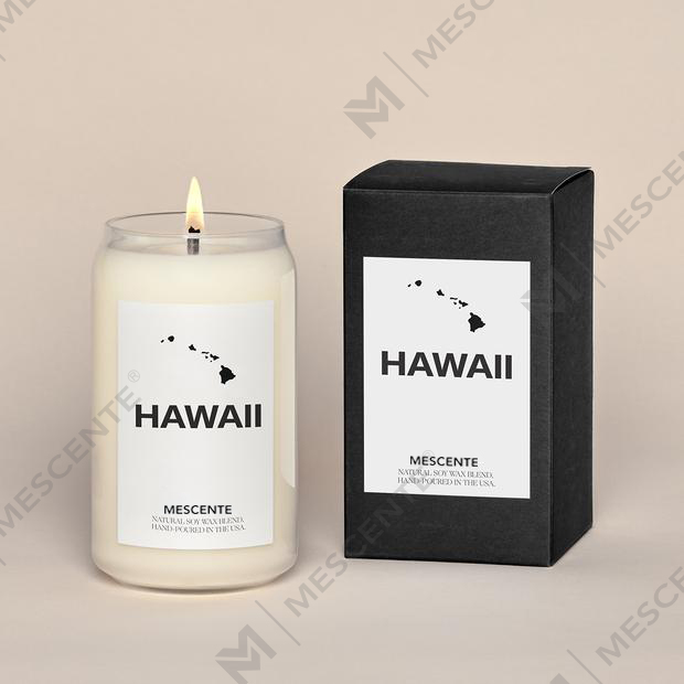 Lilin Woodwick Keramik Susu Organik M&Scent yang Disesuaikan, Wadah Lilin