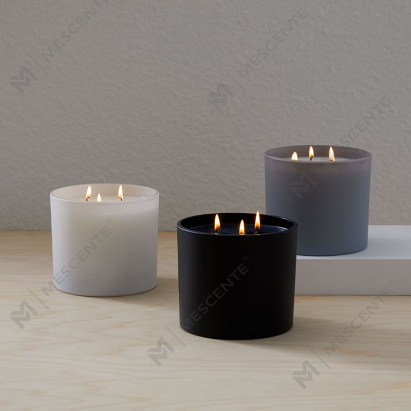 M&SCENT Natal Alami Lilin Lilin Kedelai Beraroma Toples Kaca Banyak Digunakan dengan Kotak Lipat