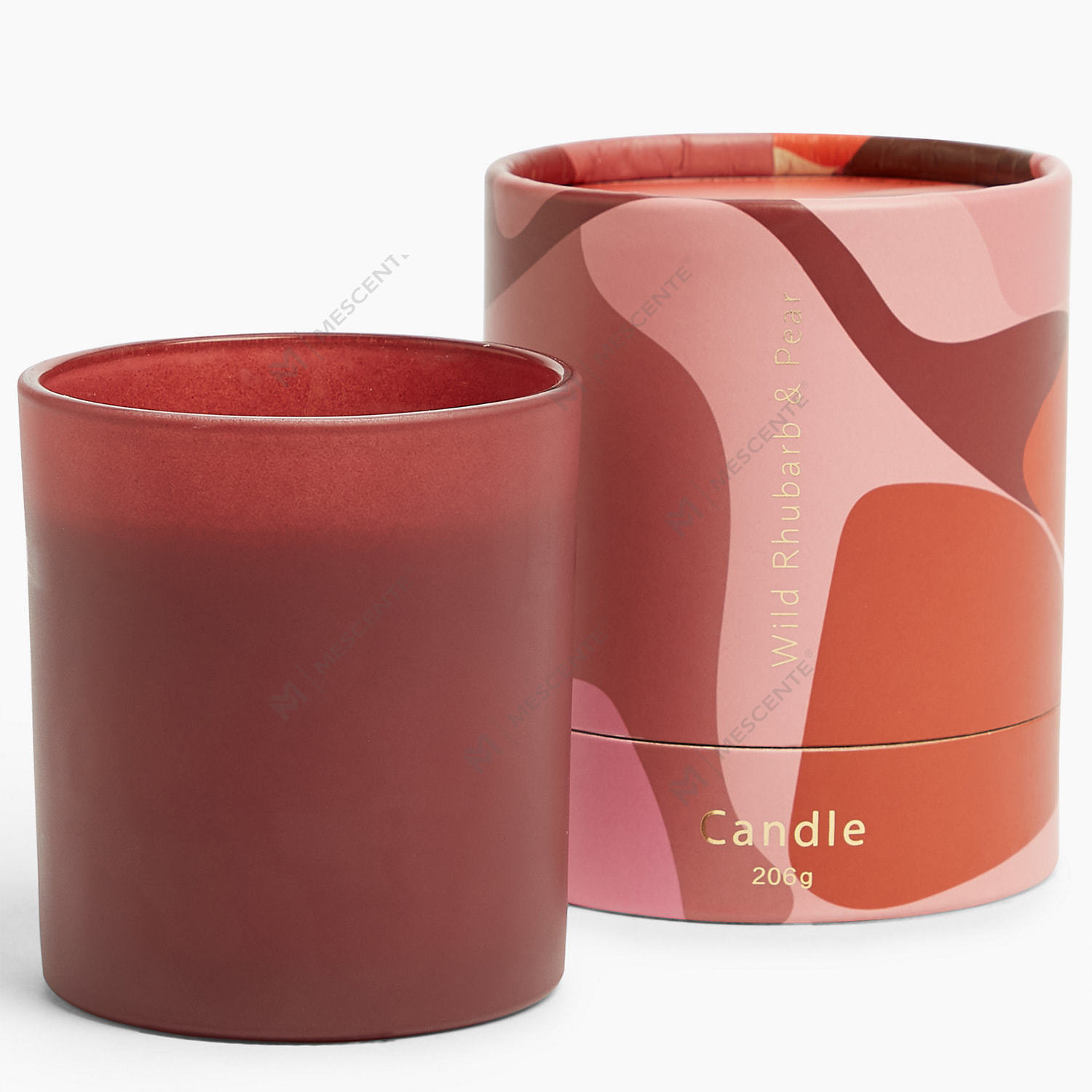 M&Scent Logo Kustom Label Pribadi Lilin Lilin Kedelai Beraroma A29263-Valuables