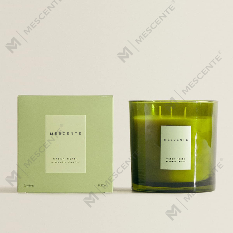 M&Scent Party Lilin Cendana Beraroma Santai, Lilin Pria Isi Ulang A29273