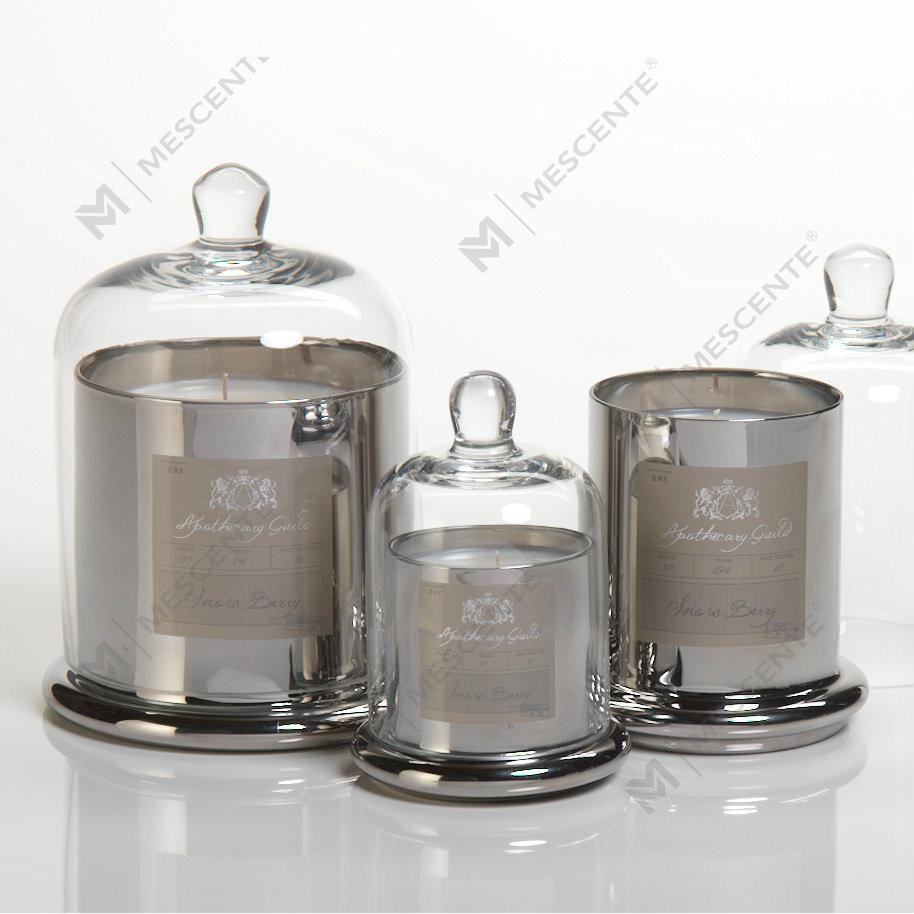 M & Aroma Dekoratif Romantis Pernikahan Bell Jar Penutup Kubah Kaca Lilin Beraroma A29275