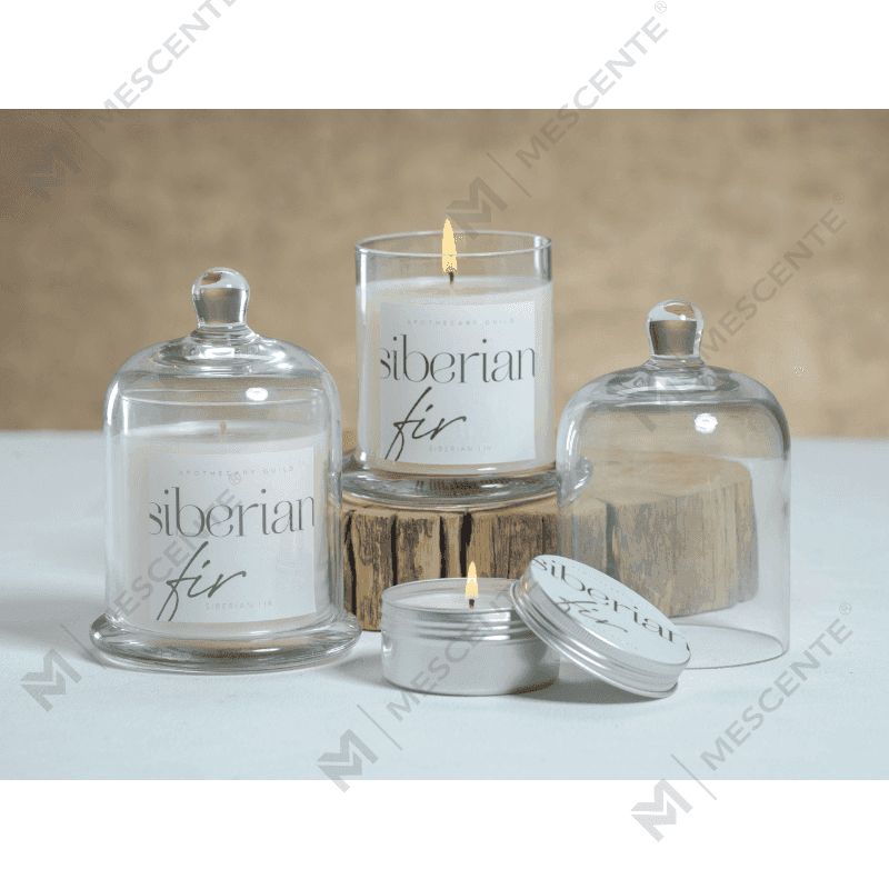 M & Aroma Dekoratif Romantis Pernikahan Bell Jar Penutup Kubah Kaca Lilin Beraroma A29275