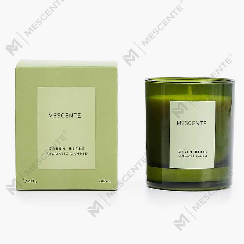 Mescente grosir label pribadi murah lilin beraroma anggur massal yang dipersonalisasi lilin kedelai beraroma dalam toples dengan penutup