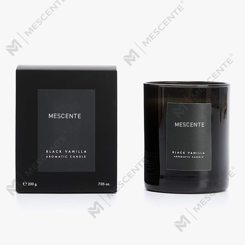 Mescente grosir label pribadi murah lilin beraroma anggur massal yang dipersonalisasi lilin kedelai beraroma dalam toples dengan penutup