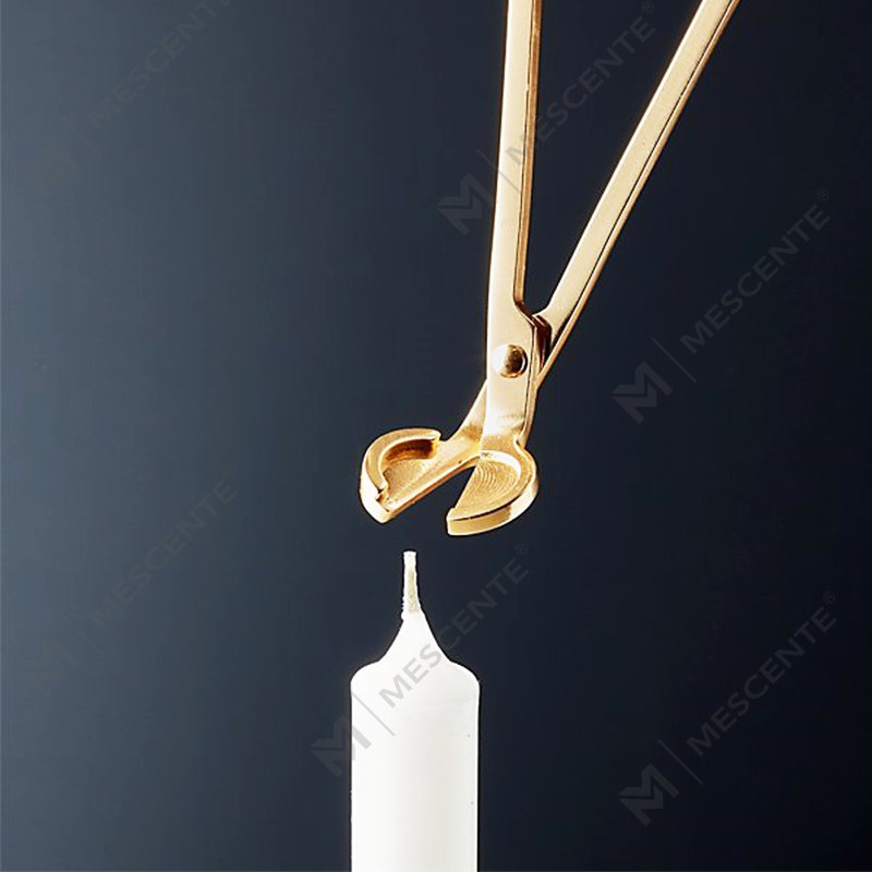 Set Snuffer Sumbu Lilin Stainless Steel Mescente A99133-2