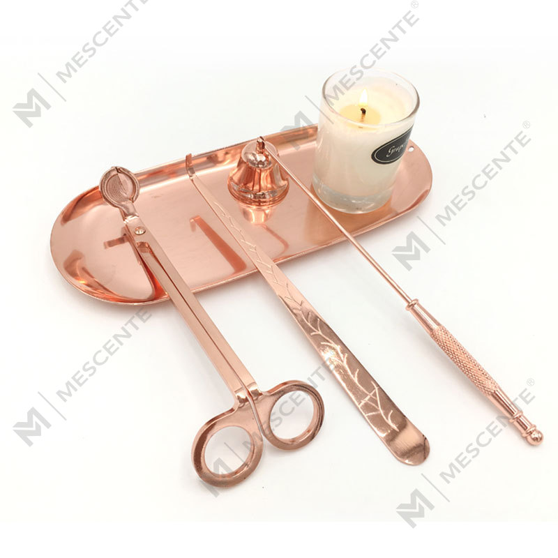 Mescente 4 In 1 Set Gayung Pemangkas Snuffer Lilin A99133-3
