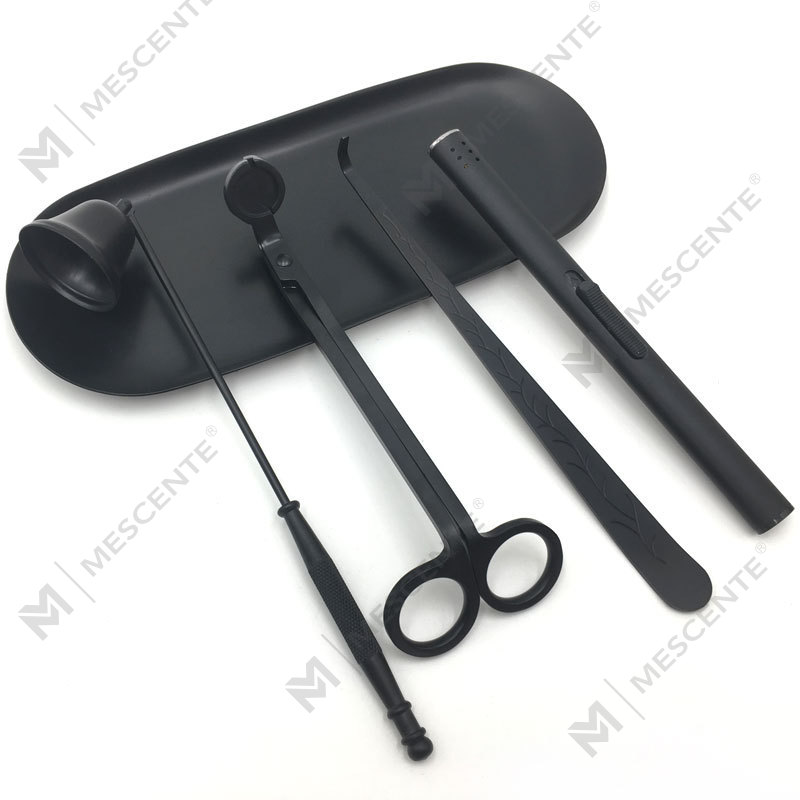 Mescente 4 In 1 Set Gayung Pemangkas Snuffer Lilin A99133-3