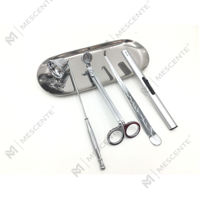 Mescente 4 In 1 Set Gayung Pemangkas Snuffer Lilin A99133-3