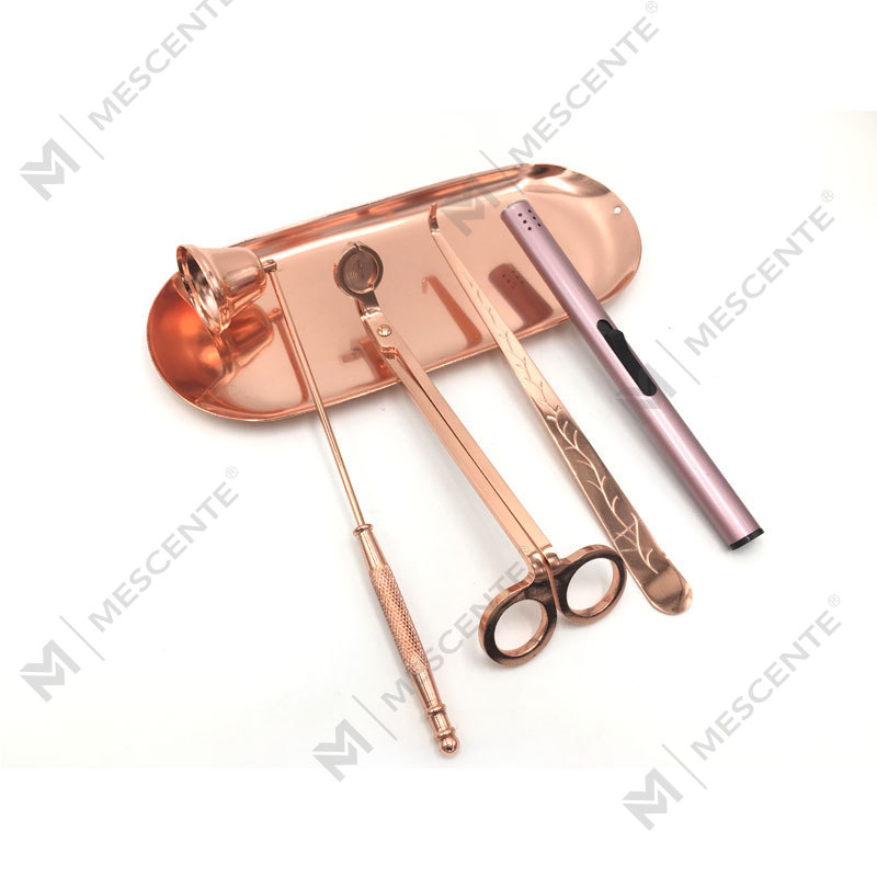 Mescente 4 In 1 Set Gayung Pemangkas Snuffer Lilin A99133-3