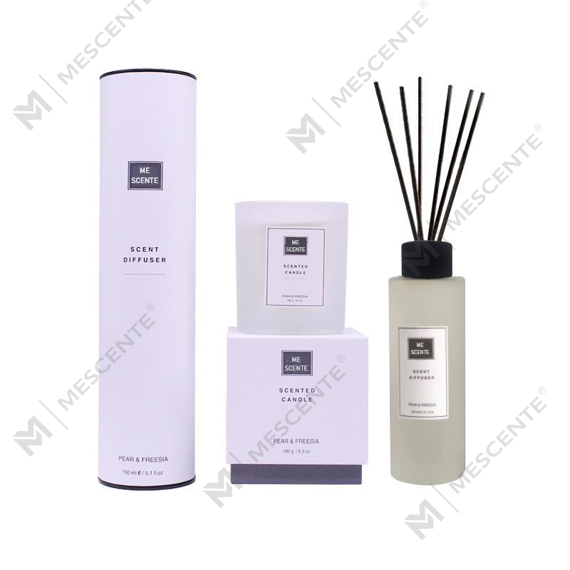 Set Kado Diffuser Buluh Pengharum Rumah 150ml Dengan Lilin Beraroma A99189