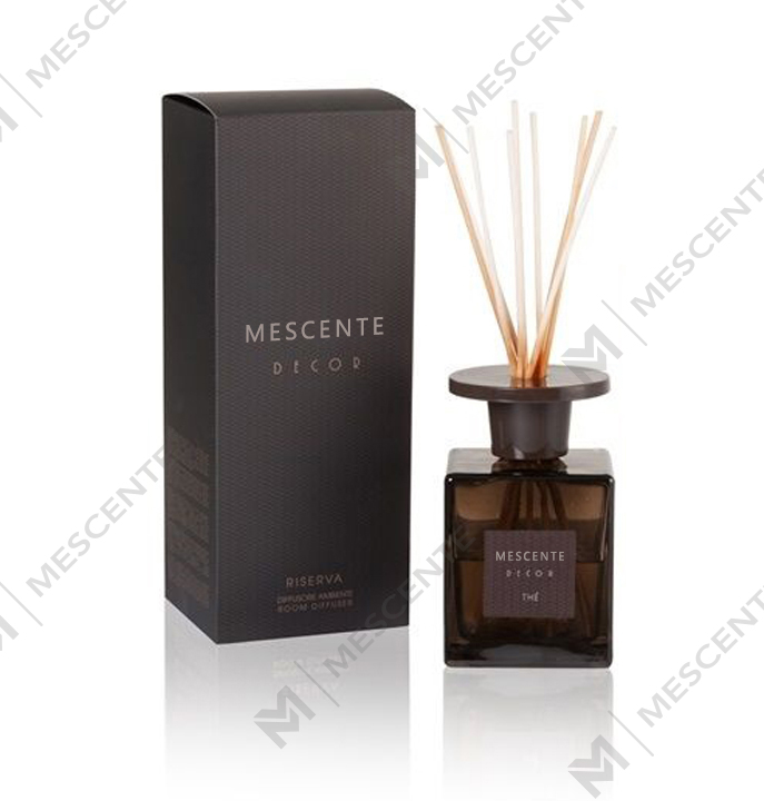 Mescente 2pk 120ml set reed diffuser dandelion putih, set reed diffuser label pribadi