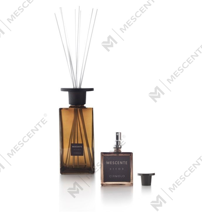 Mescente 2pk 120ml set reed diffuser dandelion putih, set reed diffuser label pribadi