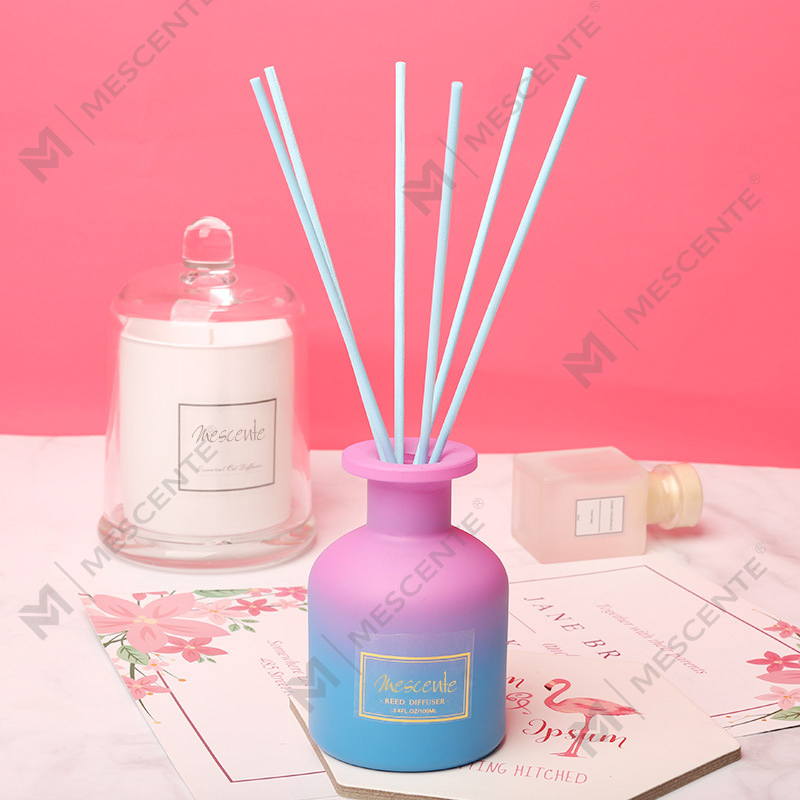 M&Scent private label botol bulat penyebar buluh wewangian rumah